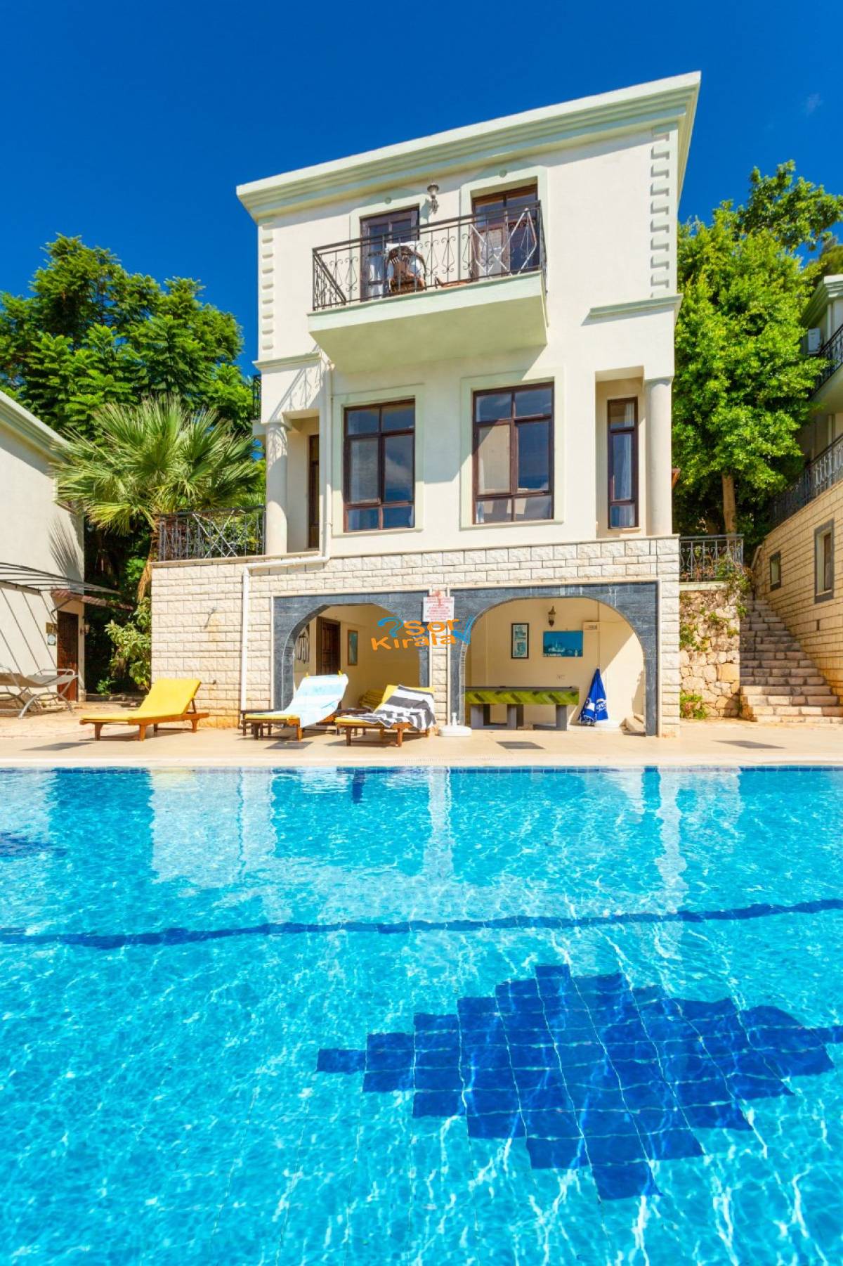 2+1 Ortak Havuzlu KARALOS Kalkan Merkez (104)