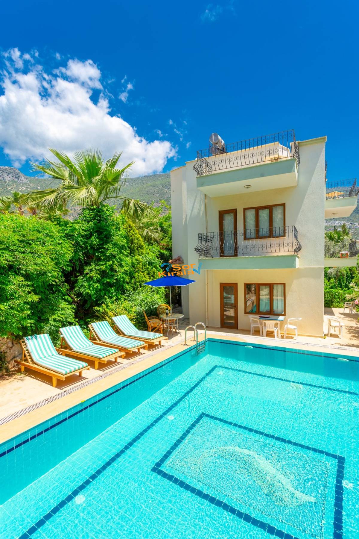 3+1 Villa ARYKANOOS Kalkan Merkez (406)