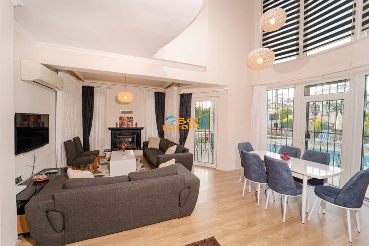 Fethiye Müstakil Havuzlu 3+1 Villa Bade