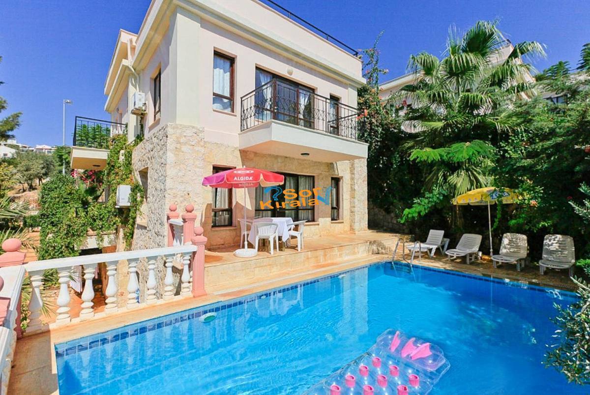 3+1 Villa ROSE Kalkan Merkez (304)